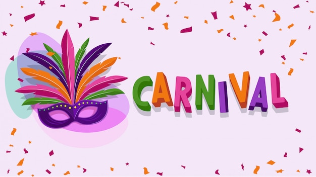 Illustration Vectorielle De Fête De Carnaval Brésilien