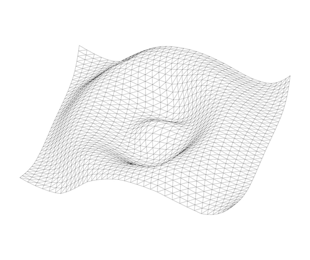 Illustration vectorielle de la figure 3D