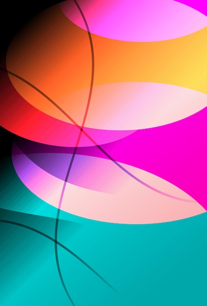 Vecteur illustration vectorielle fond abstrait coloré.