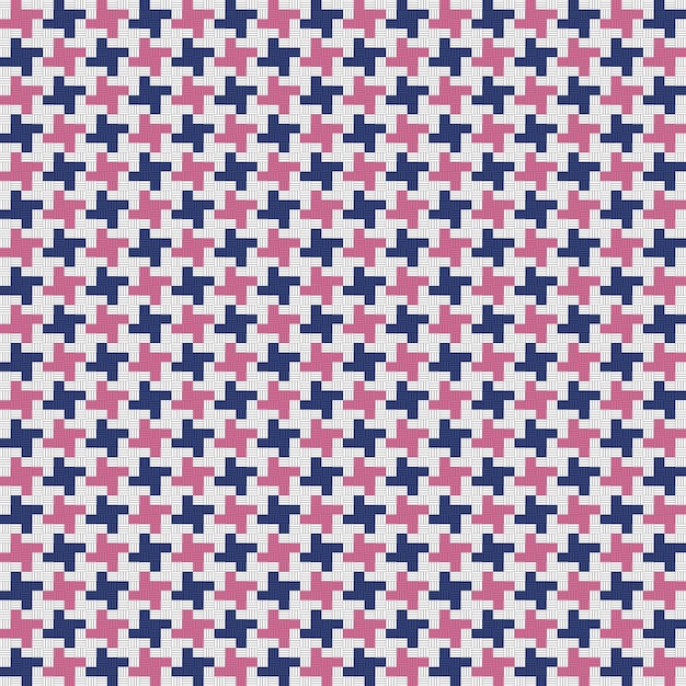 Illustration Vectorielle De Fond Motif Géométrique Tricolore Abstrait Sans Soudure