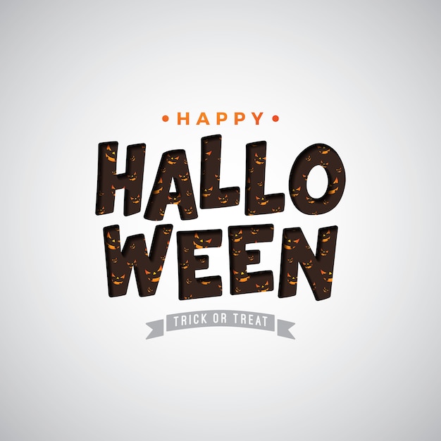 Vecteur illustration vectorielle halloween heureux