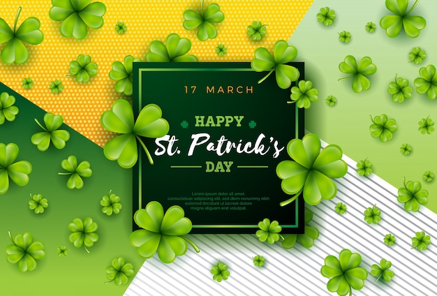 Illustration Vectorielle De Happy Saint Patricks Day