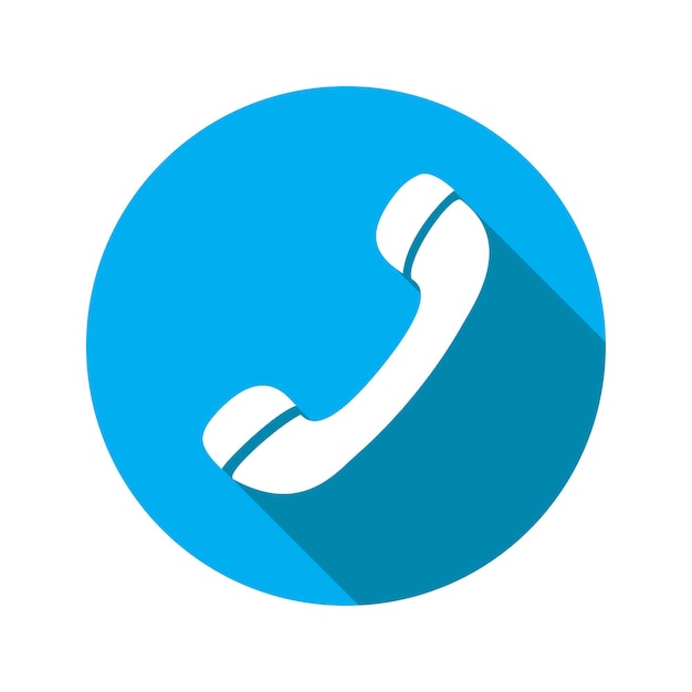 illustration vectorielle de l'icône téléphonique