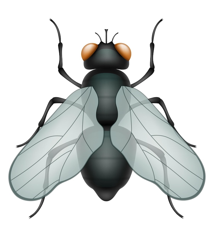 Vecteur illustration vectorielle d'insectes et d'animaux sauvages
