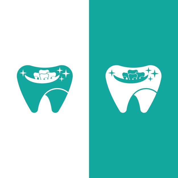 Illustration vectorielle de logo dentaire modèle