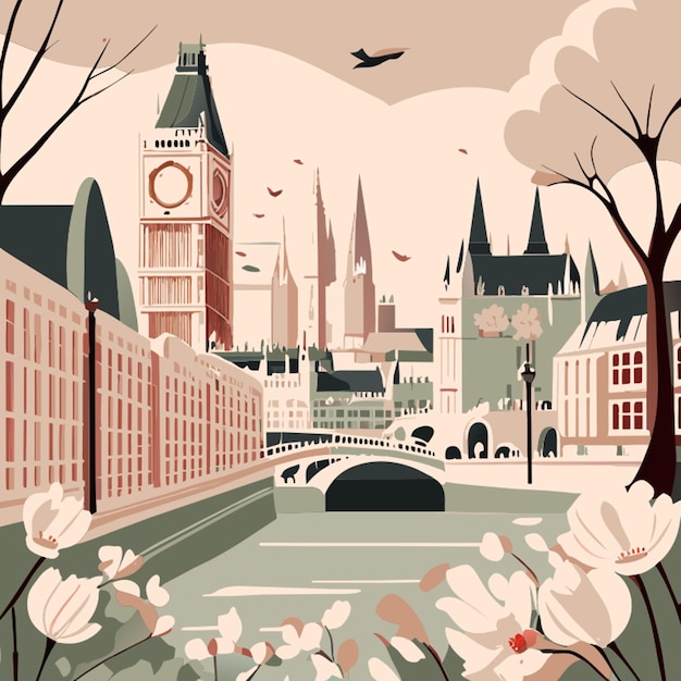 Illustration Vectorielle De Londres