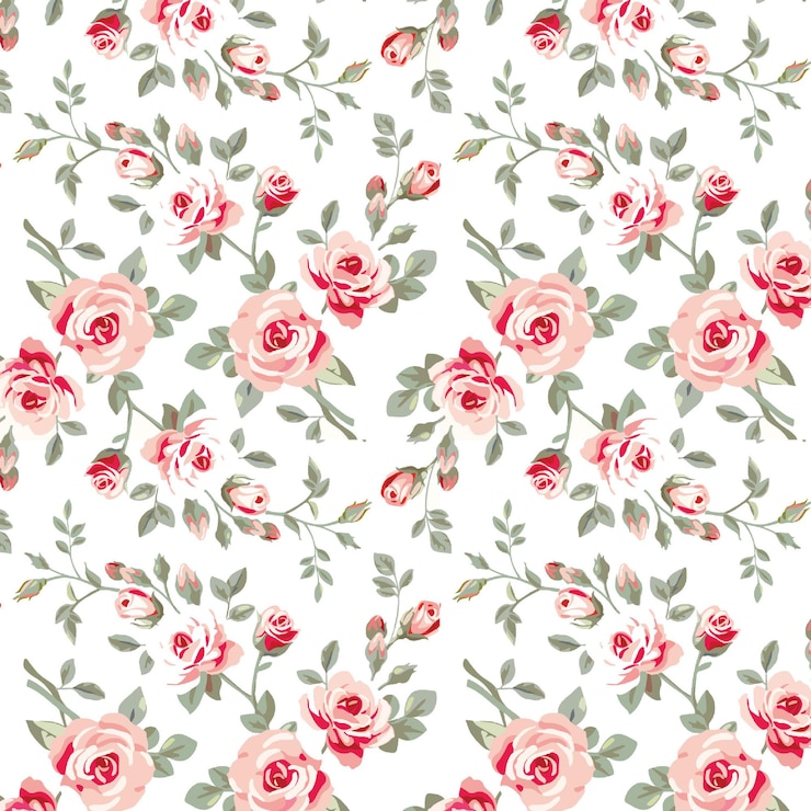 Vecteur illustration vectorielle d'un motif floral sans couture avec de mignons oiseaux au printemps pour l'anniversaire de mariage