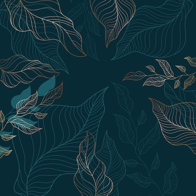 illustration vectorielle motif floral