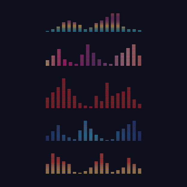 Illustration Vectorielle D'ondes Sonores