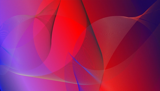 Illustration vectorielle ondulée abstraite avec des lignes pour le web. Fond moderne numérique de technologie géométrique