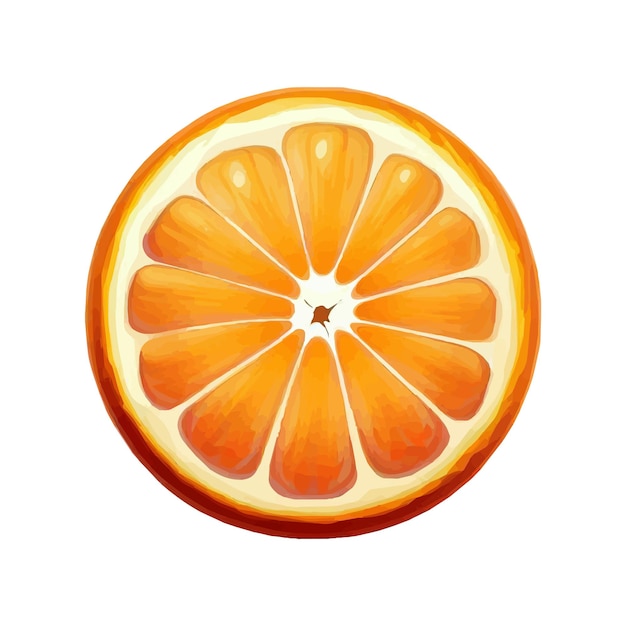 Illustration vectorielle orange