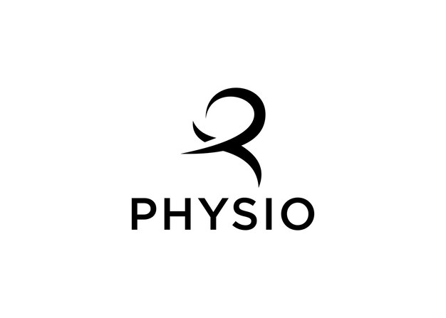 Vecteur illustration vectorielle de physio logo design