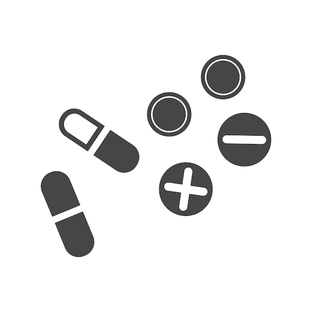 Vecteur illustration vectorielle de pilules