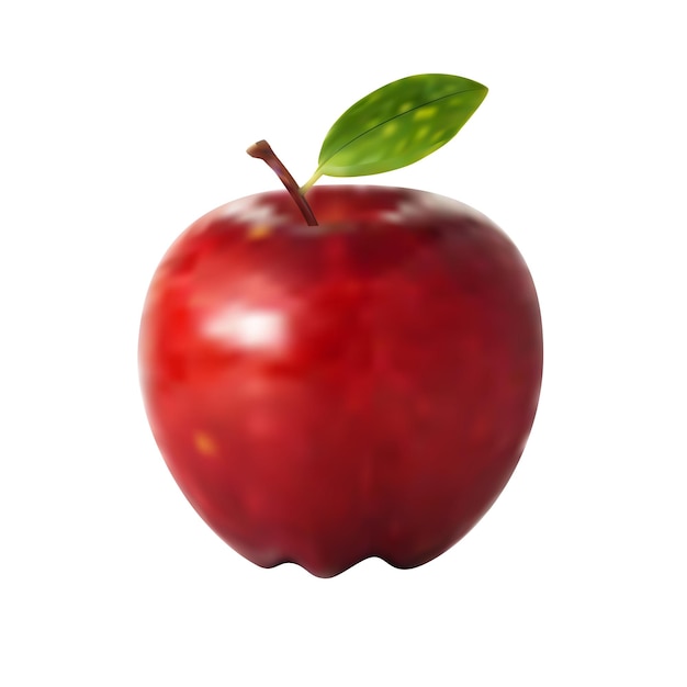 Illustration vectorielle de la pomme