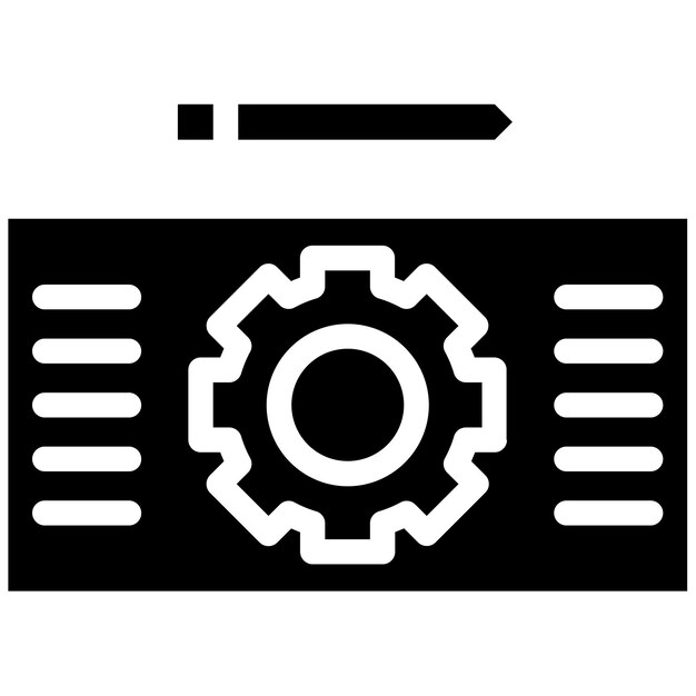Illustration vectorielle de prototypage rapide