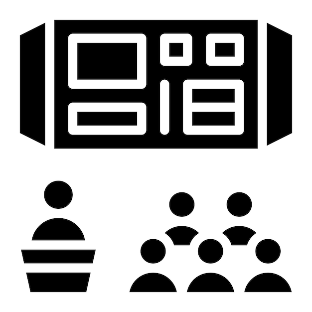 Vecteur illustration vectorielle de séminaire