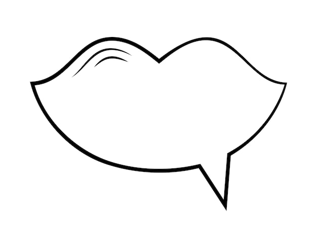 Illustration Vectorielle De Speech Balloon