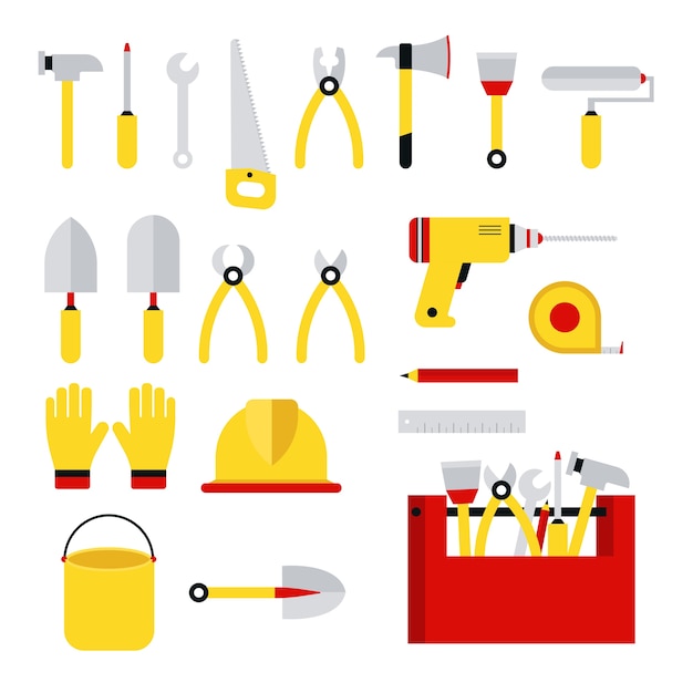 Illustration Vectorielle Stock Ensemble D'icônes Isolé