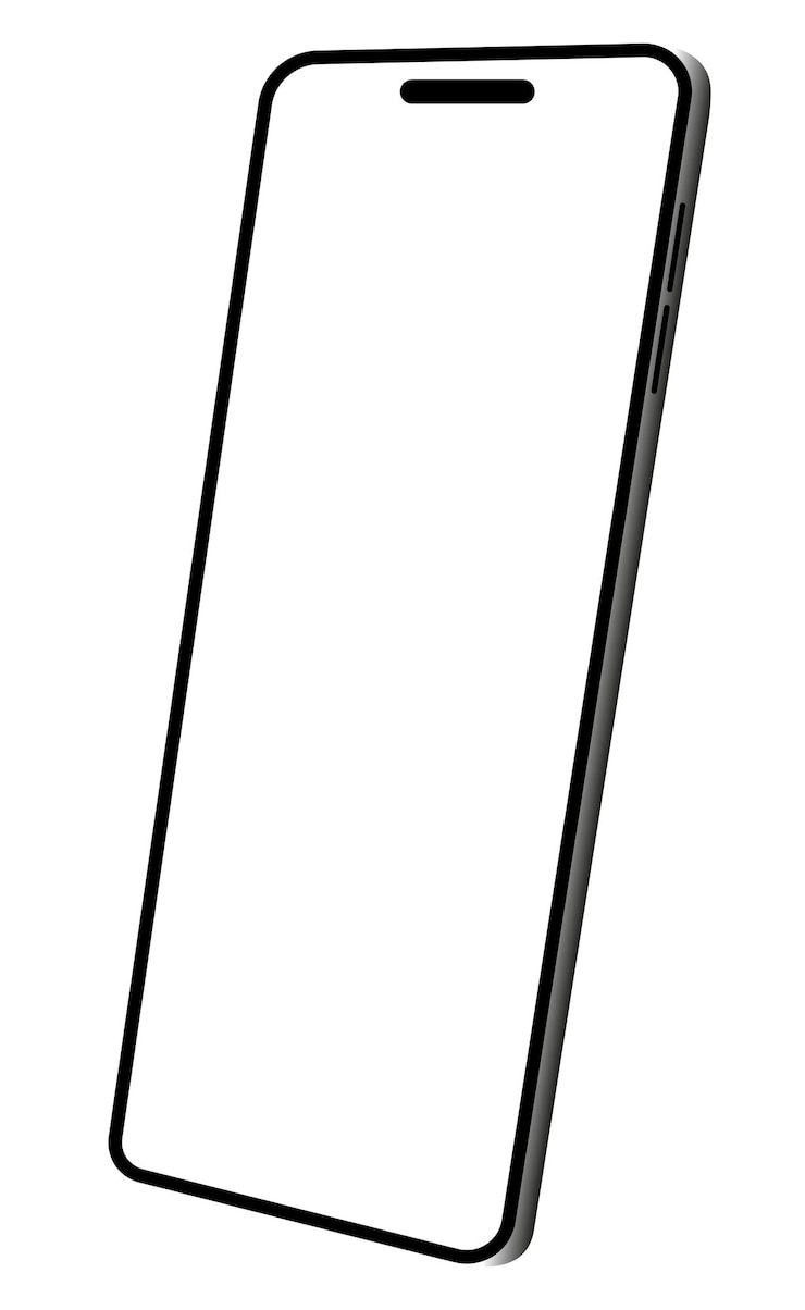 Vecteur illustration vectorielle d'un téléphone sur fond transparent