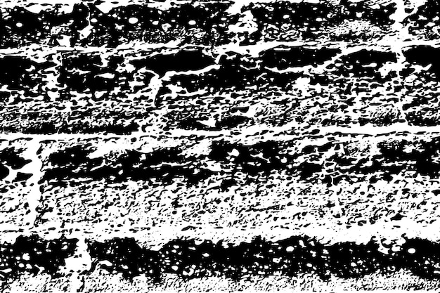 Vecteur illustration vectorielle de texture grunge en noir et blanc pour la superposition de texture d'arrière-plan monochrome