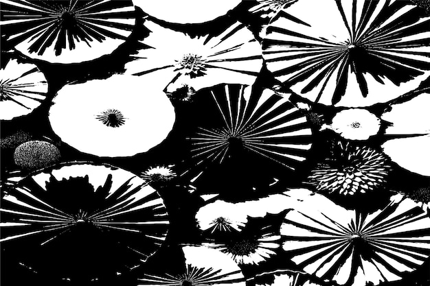 Vecteur illustration vectorielle de texture en noir et blanc superposition d'image monochrome texture de fond grunge