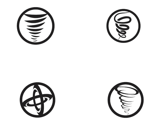 Illustration Vectorielle De Tornade Symbole