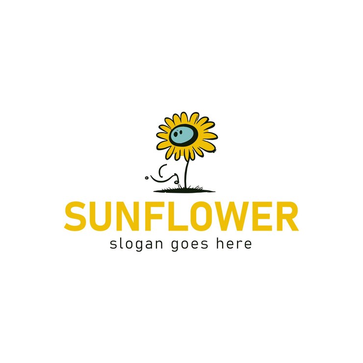 Illustration vectorielle tournesol