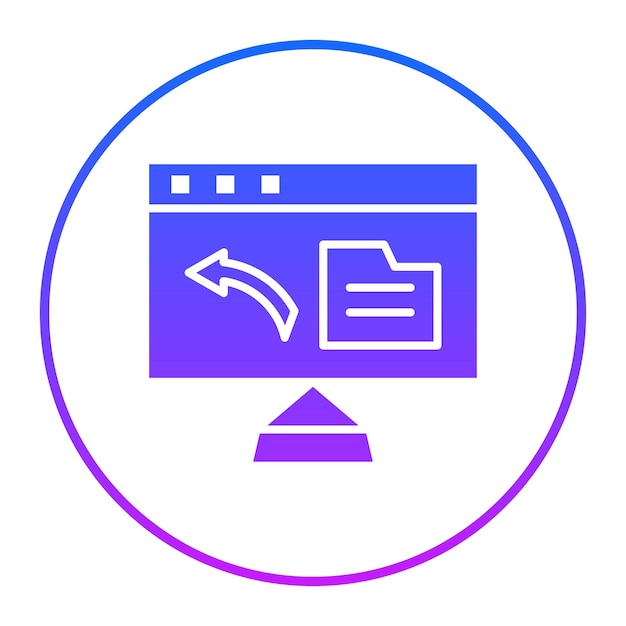 Illustration vectorielle de transfert de fichier