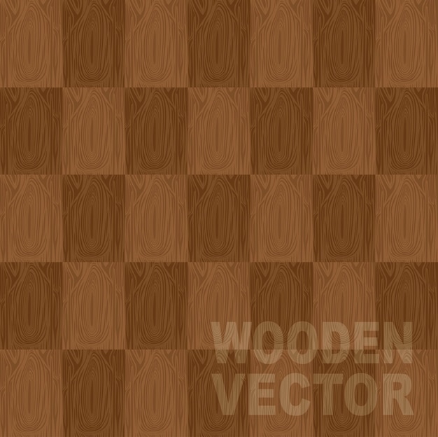 Vecteur illustration vectorielle de vecteur en bois brun