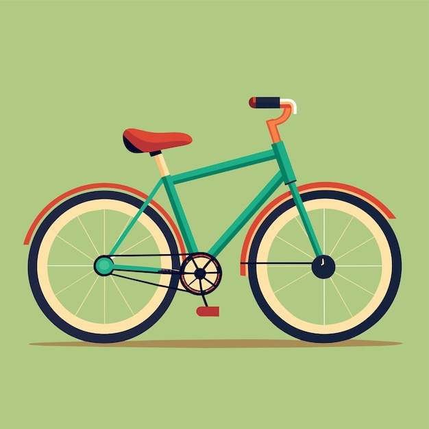 Vecteur illustration vectorielle de vélo