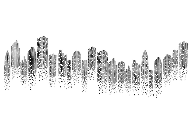 Illustration Vectorielle De La Ville Skyline