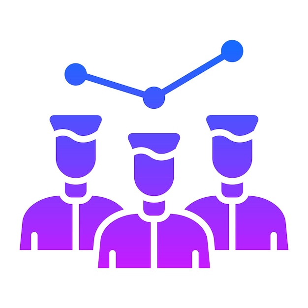 Illustration vectorielle de la visibilité de l'auditoire