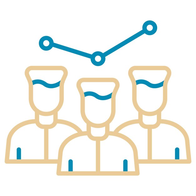 Illustration vectorielle de la visibilité de l'auditoire