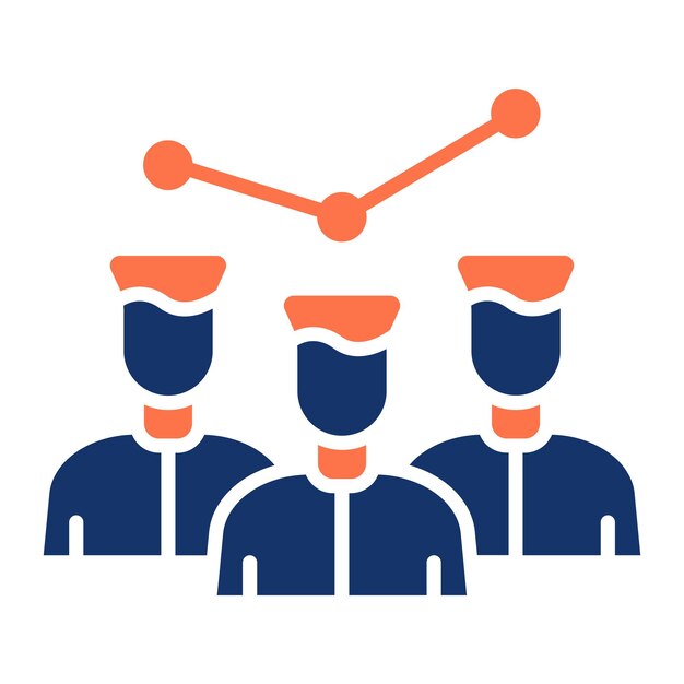 Illustration vectorielle de la visibilité de l'auditoire