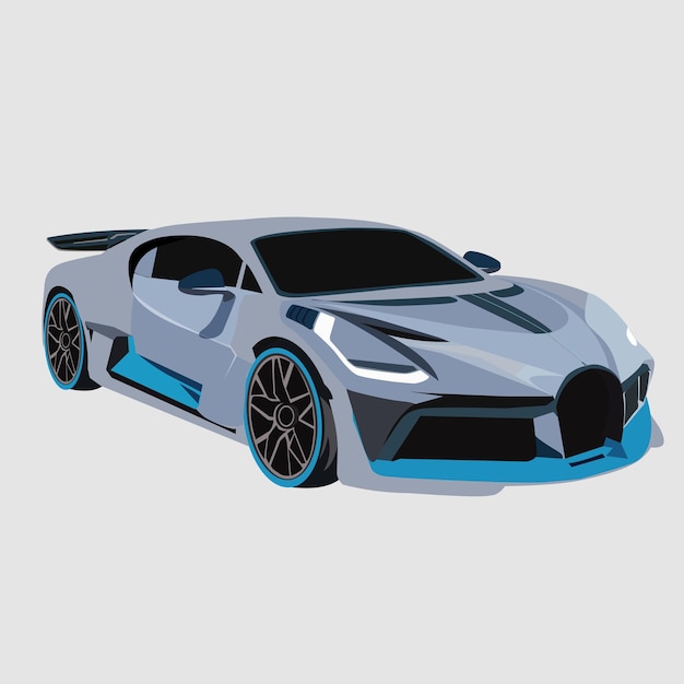 Illustration vectorielle de voiture 2