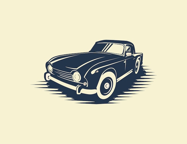 Illustration De Voiture Ancienne Vintage