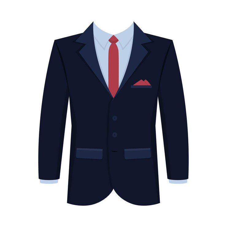 Vecteur illustrations de costume sur fond transparent
