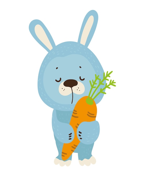Illustrations vectorielles d'un animal sur fond blanc