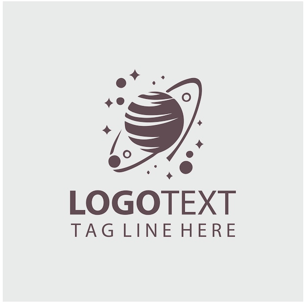 Illustrations vectorielles du logo des planètes