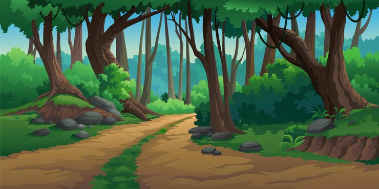 Vecteur illustrations vectorielles à l'état sauvage et naturel