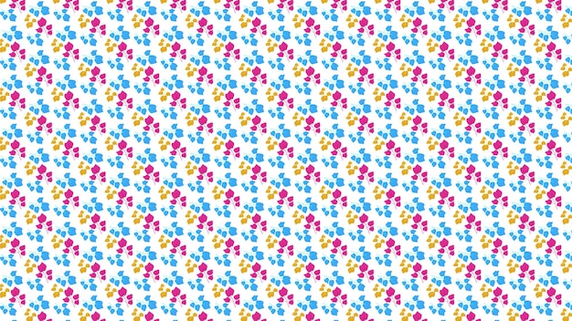 Illustrations vectorielles de fond de motif floral