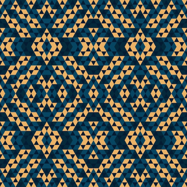 L'image de fond est faite à partir d'images triangulaires