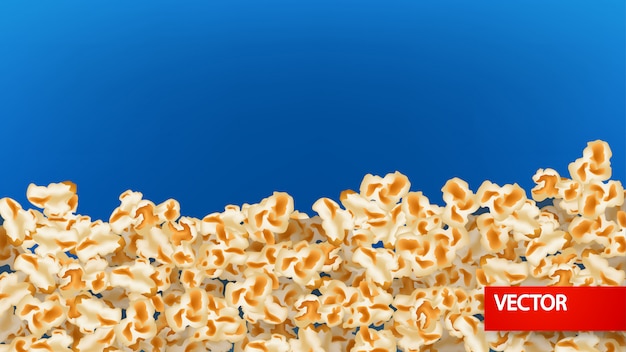 Image de fond de pop-corn