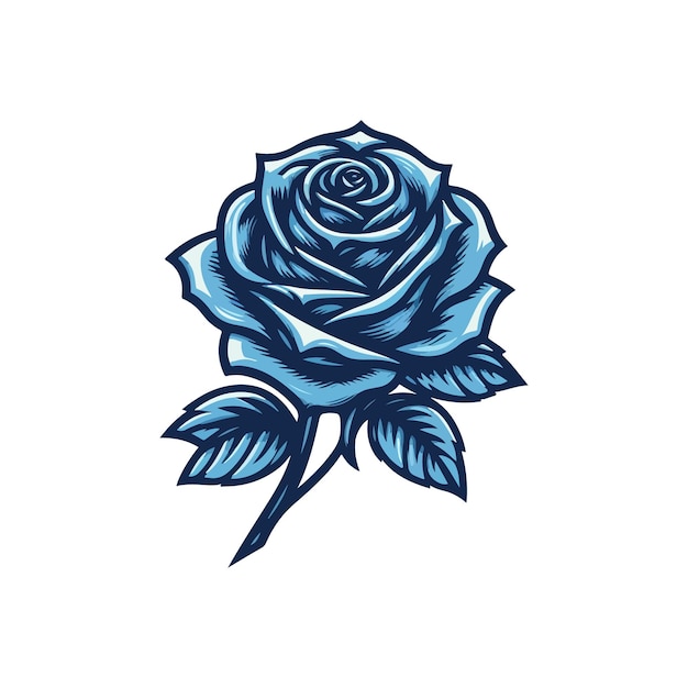 L'image Générée Par Le Bleu Rose Ai