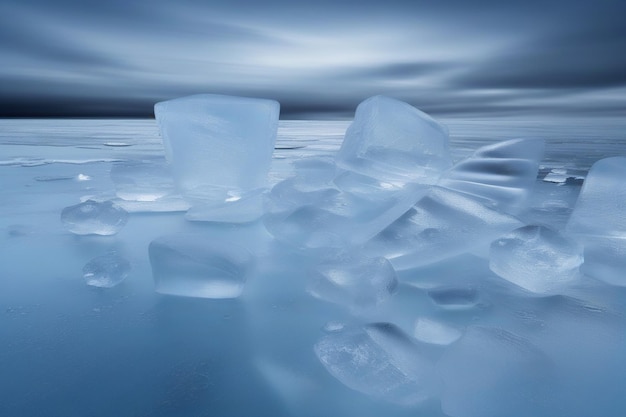 Vecteur image de glace