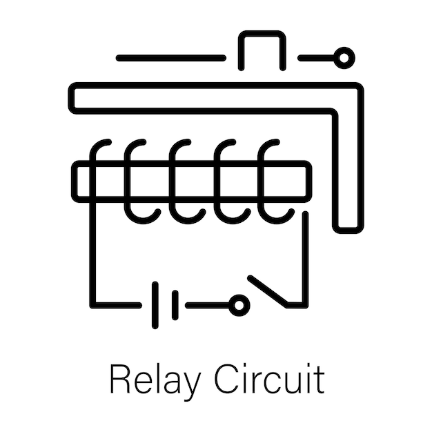 Vecteur une image en noir et blanc d'une carte de circuit imprimé avec les mots circuit d'alimentation circuit de circuit de circuit