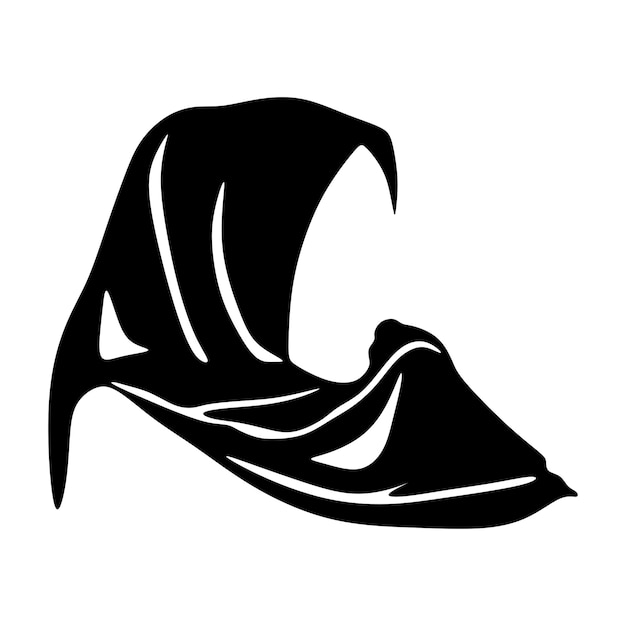 Vecteur image de silhouette vectorielle de femme musulmane avec hijab femme arabe pour l'icône de modèle de logo hijab store