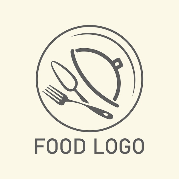 image vectorielle de la conception du logo alimentaire