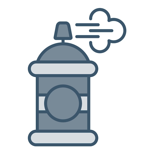 L'image Vectorielle De L'icône D'aérosol Peut être Utilisée Pour La Pollution