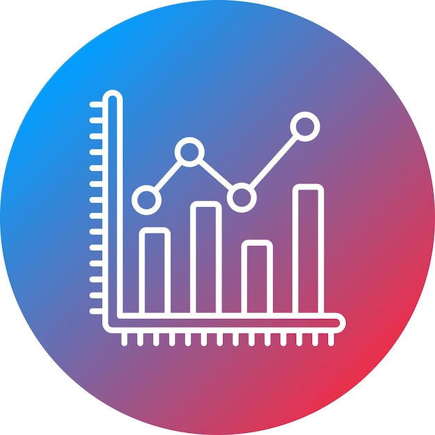 Vecteur l'image vectorielle de l'icône d'analyse peut être utilisée pour la gestion de projet